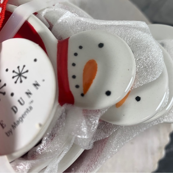 NEW Rae Dunn Snowman Handle Christmas Holiday Measuring Cups New Release 2023 - Picture 3 of 5